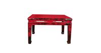 Fine Asianliving Antique Coffee Table with Marble Top W90xD90xH51cm
