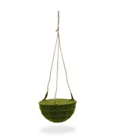 Kunstmos hangmand 15cm met touw