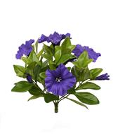 Petunia Kunstboeket 25 cm paars
