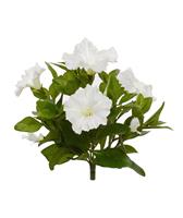 Petunia kunstboeket 25 cm creme