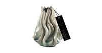 Villa Pottery Blauw Vaas Tortile 10x13