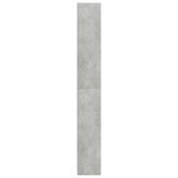 vidaXL Boekenkast met 5 schappen 80x24x175 cm bewerkt hout betongrijs