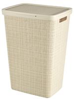 Curver Jute wasbox 58 liter off white