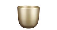 Edelman Montfoort Mica Decorations tusca ronde pot goud maat in cm: 25 x 28 GOUD