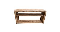 Wood4you Sidetable Nice - Steigerhout - 130Lx78Hx38D