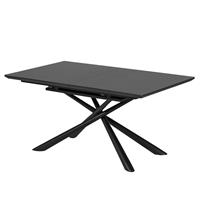 Kave Home Theone uitschuifbare tafel 160 (210) x 90 cm glas