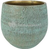 tersteege Pot Ryan shiny blue bloempot binnen 22 cm