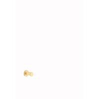 Plieger Roma handdoekhaak enkel geborsteld goud OF008 BRUSHED GOLD