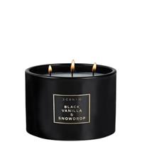 Scento Black Vanilla   Snowdrop  - Black Vanilla   Snowdrop Candle