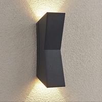 Lucande Maniela LED buiten wandlamp, Up/Down