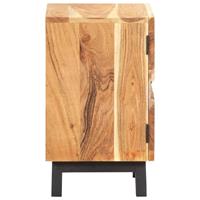 vidaXL Nachttisch 40x30x51 cm Akazie Massivholz Braun