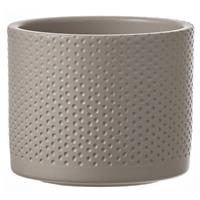 Mica Decorations Era pot rond lichtgrijs h10xd12 cm