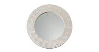 Fine Asianliving Mirror Capiz Frame Handmade Mother of Pearl D61cm