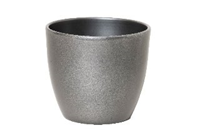 Tuinland Pot Boule D13xH10 metallic