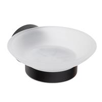 sapho X-Round zeephouder rond zwart