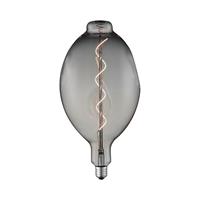 Home sweet home LED lamp Big Oval Spiral E27 4W dimbaar - smoke