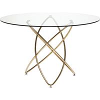 Kare Design Eettafel Molekular Gold