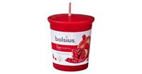 Bolsius 3 stuks Votive 53/45 rond True Scents Pomegranate