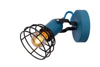 Lucide PAULIEN Wandspot 1xE27 60W Blauw