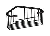 gedy Smart hoek doucherek 20cm mat zwart