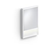 Clou Look At Me Spiegel 2700K LED-Verlichting IP44 Omlijsting In Mat Wit 50x8x80 cm 