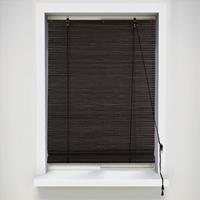 Xenos Rolgordijn bamboe - donkerbruin - 60x180 cm