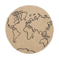 World Vloerkleed Jute Naturel Small