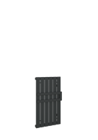 eastbrook Addington type 10 dubbele handdoekbeugel 44cm antraciet
