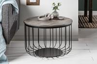 Salontafel Detroit San Diego 56cm grijs Acacia-hout