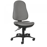 Topstar Bürodrehstuhl Trend SY 10 ohne Armlehnen grau