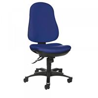 Topstar Bürodrehstuhl Trend SY 10 ohne Armlehnen blau