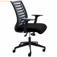 Rocada Bureaustoel 907-4 Zwart R907490 1 stuk(s)
