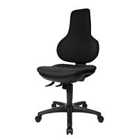 Topstar Bürodrehstuhl Ergo Point ohne Armlehnen schwarz