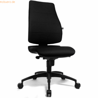 Topstar Bürodrehstuhl Synchro Soft ohne Armlehnen schwarz