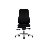 Prosedia Kantoordraaistoel YOUNICO PRO, rugleuninghoogte 660 mm, zwart