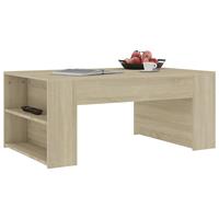 vidaXL Salontafel 100x60x42 cm spaanplaat sonoma eikenkleurig