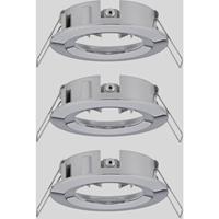 paulmann 92482 EBL Choose Inbouwring Set van 3 stuks 10 W Chroom