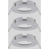 paulmann 92480 EBL Choose Inbouwring Set van 3 stuks 10 W Wit