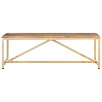 vidaXL Salontafel 120x60x40 cm massief sheeshamhout