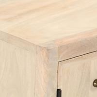 vidaXL Salontafel 90x45x40 cm massief mangohout