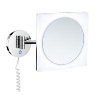 Smedbo Outline Vergrotingsspiegel Draaibaar met LED verlichting, Dual light Chroom FK483EP