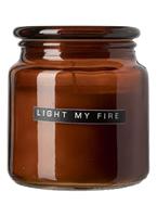 Wellmark Light my Fire - Cedarwood geurkaars 300 gram