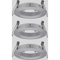Paulmann 92484 EBL Choose Einbauring 3er Set 10W Aluminium