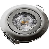 Heitronic DL7202 500666 LED-Einbauleuchte 5W Silber