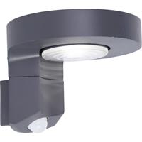 Lutec DISO P9067-PIR GR LED-Außenstandleuchte mit Bewegungsmelder 2W Anthrazit