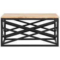 vidaXL Couchtisch 68 x 68 x 35 cm Massivholz Mango Braun