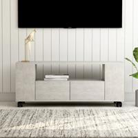 vidaxl TV-Schrank Betongrau 120x35x43 cm Spanplatte Grau