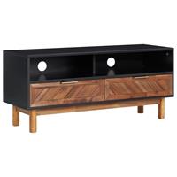 vidaxl TV-Schrank 100x35x45 cm Akazie Massivholz und MDF Braun