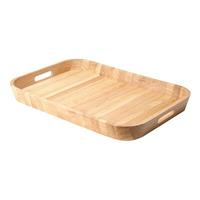 continenta Tablett 53x35 cm Gummibaum geölt