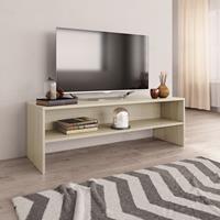 vidaxl TV-Schrank Sonoma-Eiche 120 x 40 x 40 cm Spanplatte Braun